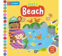 Busy Beach: A Push, Pull, Slide Book (Campbell Busy Books, 2)