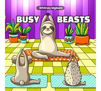 Busy Beasts: Cute Animals with Jobs in Relaxing Cozy Scenes, Mindfulness Coloring Book for Adults and Teens, Bold and Easy Coloring for Stress Relief (Coloring Books)