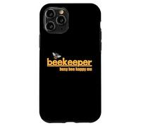 Busy Bee Happy Me Cute Beekeeper and Honeybee Case for iPhone 11 Pro