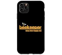 Busy Bee Happy Me Cute Beekeeper and Honeybee Case for iPhone 11 Pro Max