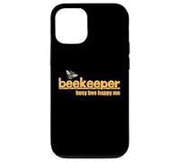 Busy Bee Happy Me Cute Beekeeper and Honeybee Case for iPhone 12/12 Pro