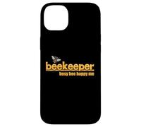 Busy Bee Happy Me Cute Beekeeper and Honeybee Case for iPhone 14 Plus
