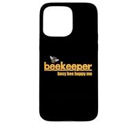 Busy Bee Happy Me Cute Beekeeper and Honeybee Case for iPhone 15 Pro Max