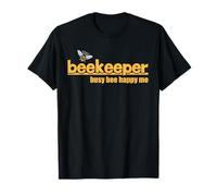 Busy Bee Happy Me Cute Beekeeper and Honeybee T-Shirt