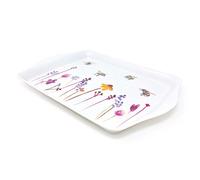 Busy Bees Floral Small Serving Tray by The Jennifer Rose Gallery