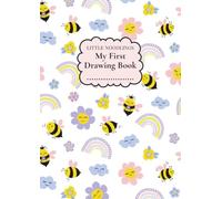 Busy Bees 'My Drawings' Book: Keepsake Kids Sketchbook | Personalise with Name | 100 Blank Pages | A4 - 21 cm x 29.7 cm / 8.27 in x 11.69 in | Matte Paperback Cover