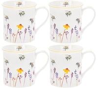 Busy Bees Teapot Afternoon Tea Party Tableware Set Coffee Mugs