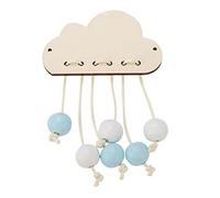 Busy Board Accessories DIY Material Sensory Components for Toddlers, Montessori Learning Toy with Clouds and Zipper
