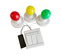 Busy Board DIY Accessories Switch Control Bulbs Lamps Indoor Play Game