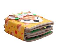 Busy Board Felt Book for Toddlers, Sensory Activity Book with Animals and Numbers, Educational Learning Toy for 1-2 Year Olds