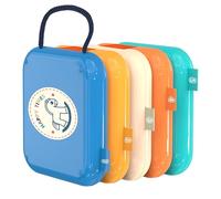 Busy Board for 1 Year Old Safe Portable Intelligence Sensory Travel Activities Busy Board Cube Toys Montessori Gifts for Boy Girl Plane Toys for Toddlers 1-3