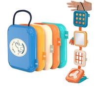 Busy Board for 1 Year Old Safe Portable Intelligence Sensory Travel Activities Busy Board Cube Toys Montessori for Boy Girl, Usage en cuisine