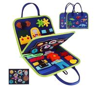 Busy Board for Toddlers, Early Education and Sensory Toys Autism Toys Preschool Learning Toys Travel Toys are toddlers for children at the age of 1 2 3 4 5