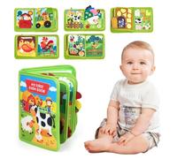 Busy Board Montessori Toys for Toddlers 1 2 3, Animal Farm Baby Busy Book Activities Educational Sensory Toy Plane Travel Toys for 1 2 3 4 Year Old Boy Girl Birthday Gifts