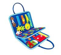Busy Board Toy Travel Toys Preschool Toddler Activities Educational Activity Developing Sensory Board for Girls Boys Style F