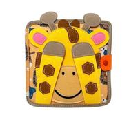 Busy Book For Toddlers 1-3, Felt Animals Busy Book, Busy Board Felt Toys, Kids Educational Books, Travel Quiet