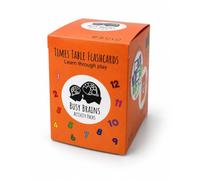 Busy Brains Activity Packs: Times Table Flashcards | Colour-Coded Tables, Double-Sided Cards, Separate Q&A Cards, Key Stages 1 & 2, Learn through Play