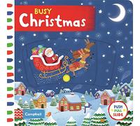 Busy Christmas: A Push, Pull, Slide Book (Campbell Busy Books, 19)