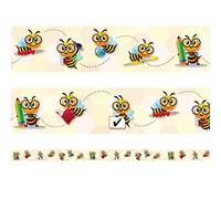 Busy Classroom Bees Display Borders/Trimmers. Packs of 12 metres