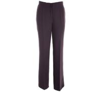Busy Clothing Women Smart Trousers Dark Purple 18 Short