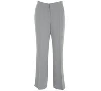 Busy Clothing Women Smart Trousers Silver Grey 16 Long