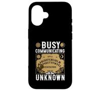 Busy Communicating With The Unknown Ouija Case for iPhone 16