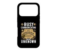 Busy Communicating With The Unknown Ouija Case for iPhone 17 Pro