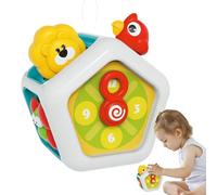 Busy Cube | Sensory Activity Cube | Development Learning Educational Interactive Toys for Boy Girl, 12-18 Months, Fine Motor Skills, Travel