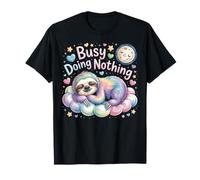 Busy Doing Nothing Relaxed Sloth T-Shirt