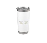 Busy Doing Nothing Sleeping Cat Funny Cute Stainless Steel Insulated Tumbler