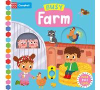 Busy Farm: A Push, Pull, Slide Book (Campbell Busy Books, 4)