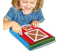 Busy Felt Book - Soft Durable Felt Material, Interactive Activity Board Design, Engaging Early Learning Tool, Fun Educational Play Experience | Kids Learning Toy for Nursery Preschool Girls Children T