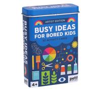 Petit Collage: Busy Ideas for Bored Kids- Artist Edition - Includes 50 Ideas to Cure Boredom - Imagination, Curiosity, and Technical Activities - Great For Kids 4+