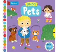 Busy Pets: A Push, Pull, Slide Book (Campbell Busy Books, 18)