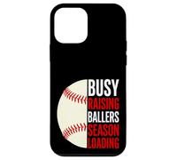 Busy Raising Ballers Season Loading Baseball Parent Mom Dad Case for iPhone 12 mini
