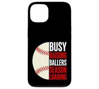 Busy Raising Ballers Season Loading Baseball Parent Mom Dad Case for iPhone 13