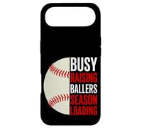 Busy Raising Ballers Season Loading Baseball Parent Mom Dad Case for iPhone Air