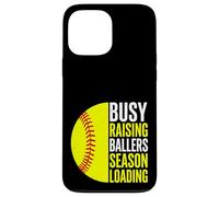 Busy Raising Ballers Season Loading Softball Case for iPhone 13 Pro Max