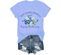 Busy Raising Disciples & Buying Blueberries Shirt Busy Raising Disciples and Buying Blueberries T-Shirt