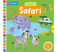 Busy Safari: A Push, Pull, Slide Book (Campbell Busy Books, 48)