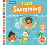 Busy Swimming: A Push, Pull, Slide Book (Campbell Busy Books, 12)
