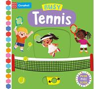 Busy Tennis: A Push, Pull, Slide Book (Campbell Busy Books, 58)