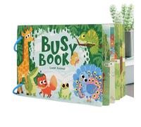 Busy Toy,Educational Activity Book - Interactive Sensory Busy Toy,for Kids Boy Girl Preschoolers Travel Home Living Room Bedroom