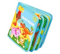 Busy Toys, Interactive Book Activity Board, Activity Book Silent Playboard for Boys Girls Home Travel Bedroom