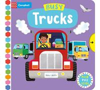 Busy Trucks: A Push, Pull, Slide Book (Campbell Busy Books, 54)