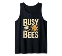 Busy with Bees Beekeeper Pollinator Love Tank Top
