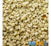 BusyBeaks Kibbled Peanuts | Premium Grade Garden Wild Bird Nut Food | Freshly Crushed Peanut Granule Chopped Nut Feed | Aflatoxin Free Mix | Protein-Rich, High in Energy Mixture for Birds (2.5kg)