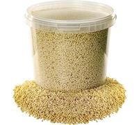 BusyBeaks Kibbled Peanuts | Premium Garden Wild Bird Nut Food | Freshly Crushed Peanut Granule Chopped Feed | Aflatoxin Free Mix | Protein-Rich, High in Energy Mixture for Birds In Tubs (2.5L Tub)