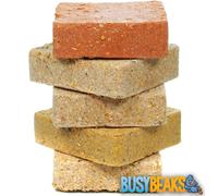 BusyBeaks Suet Blocks (Worm & Insect, 25)