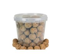 BusyBeaks Suet Fat Balls Premium Garden Wild Bird Food Enhanced Year Round Formula Naturally Blended High in Energy and Protein-Rich Feed Full of Fresh Nutritious Fat Fibre & Moisture (2.5L Tub)